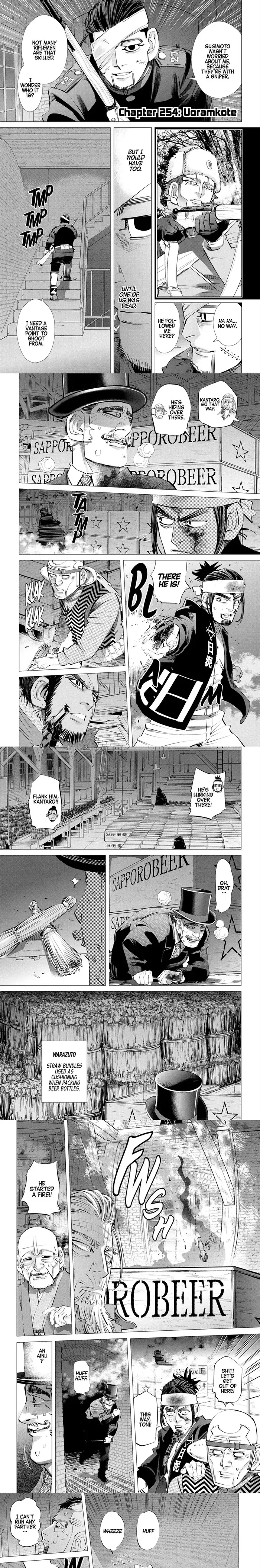 Golden Kamuy Chapter 254 image 1_optimized